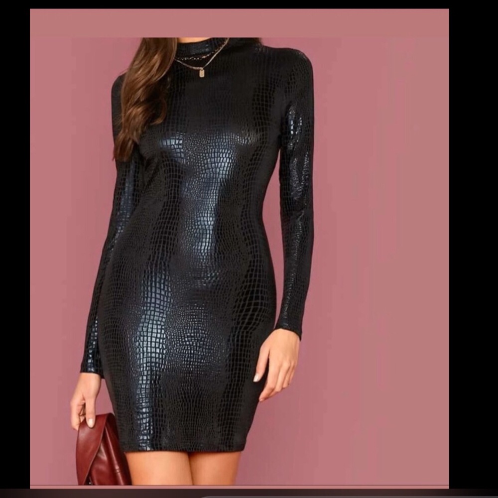 🔥 SEXY SNAKESKIN PRINT DRESS 3X